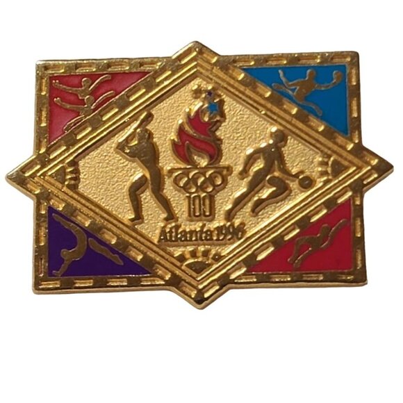 Hallmark Other - 1996 Atlanta Olympics Lapel Pin Brooch Centennial  Summer Games 100 Hallmark